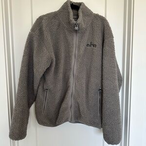 Elho Freestyle fleece zip up jacket Grey Size Small